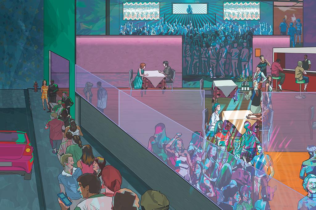 Como era uma balada nos anos 2000?