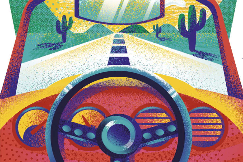 Por que os volantes dos carros ficam nas laterais, e não no meio?