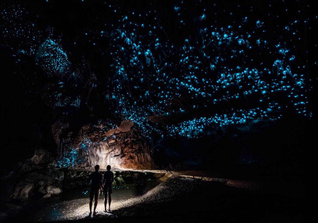 Caverna na Nova Zelândia Hotéis incríveis