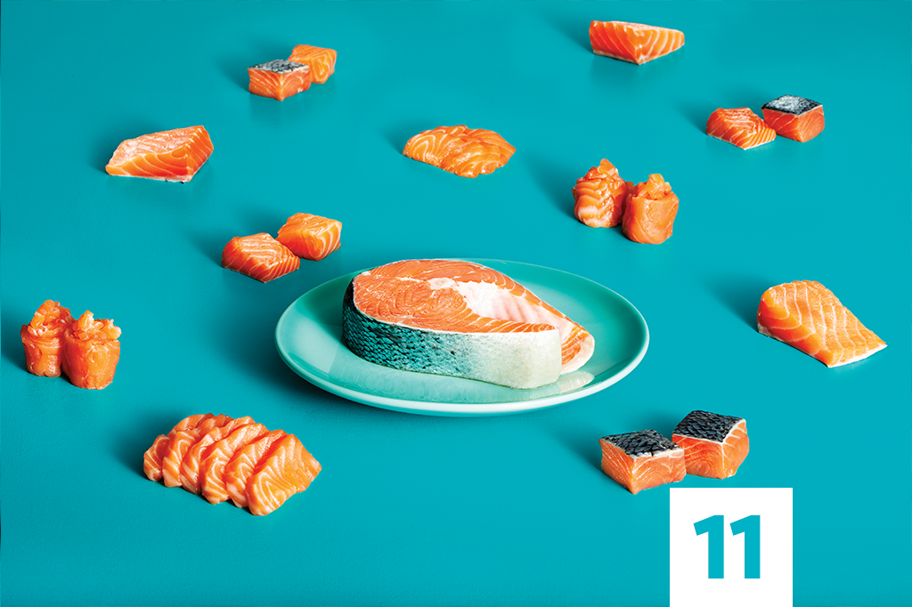 Salmão a preço de tilápia