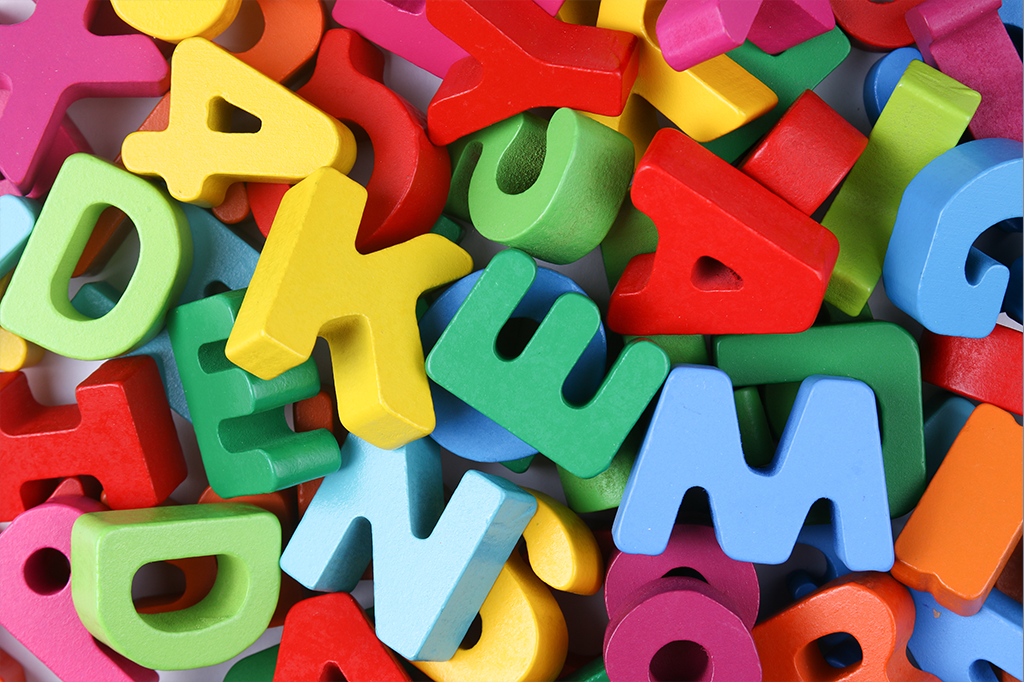 Letras do alfabeto