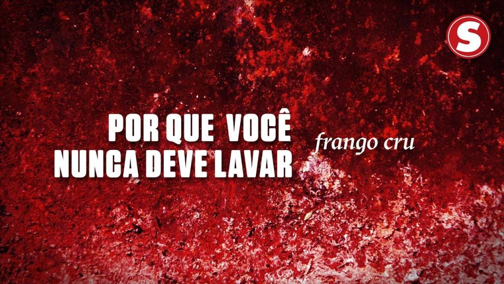 Por que você NUNCA deve lavar frango cru