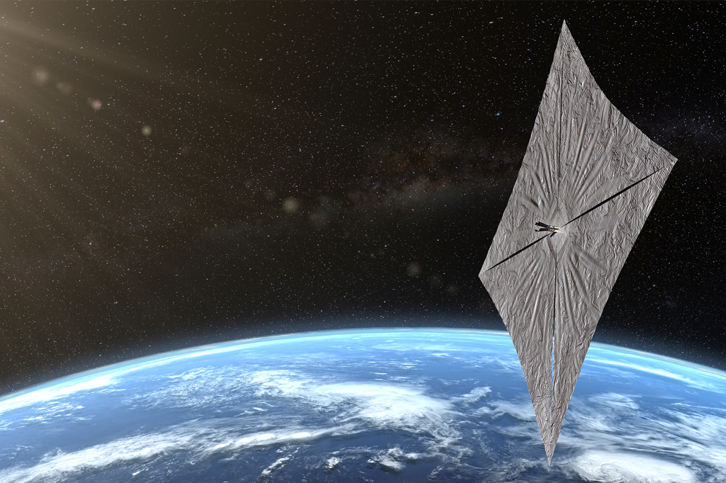 Nave que usa luz do Sol como combustível é lançada ao espaço