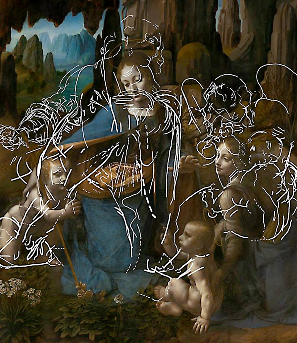 pintura oculta sob obra de Da Vinci – 2 pintura oculta sob obra de Da Vinci – 2