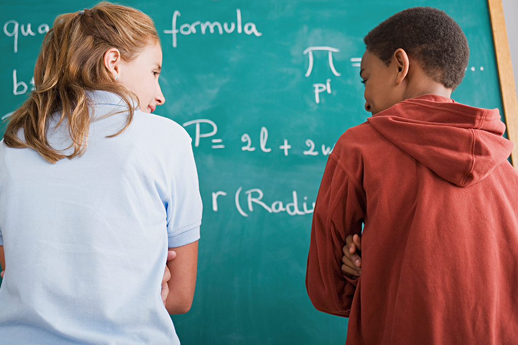 Meninas e meninos são igualmente bons em exatas