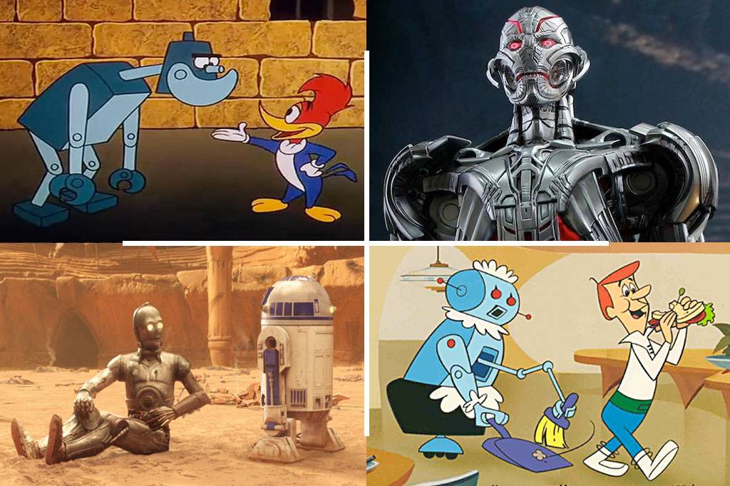 Os robôs mais (e menos) inteligentes da ficção