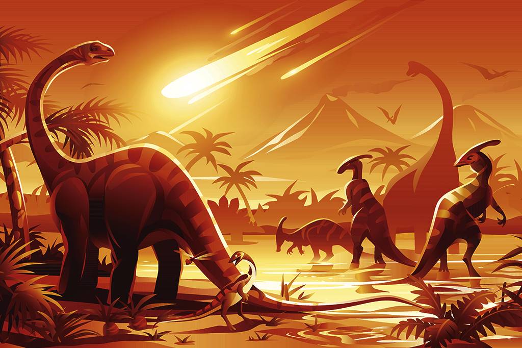 Asteroide que extinguiu dinossauros teve a pior trajetória possível