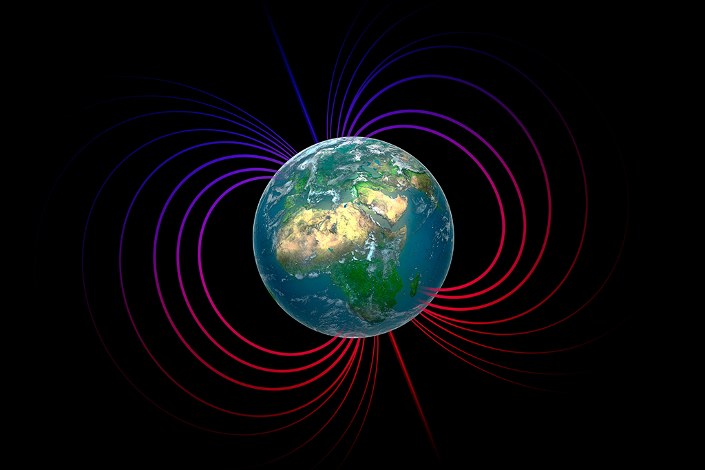 Polos magnéticos podem se mover até 10 vezes mais rápido do que se pensava