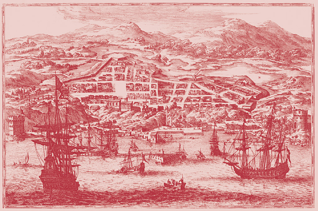 <strong>Lentamente, os europeus distribuíram cidades muradas pela costa, a exemplo de Salvador.</strong>
