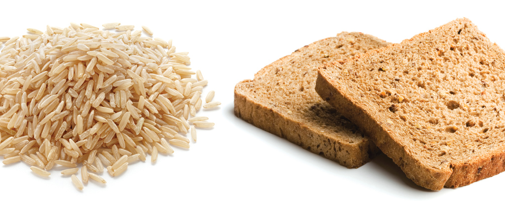 SI_Cancer_Prevencao_4 <strong>Pão multigrãos, arroz integral: as fibras regularizam o funcionamento do intestino, reduzindo o tempo de contato de substâncias cancerígenas com a parede intestinal.</strong>