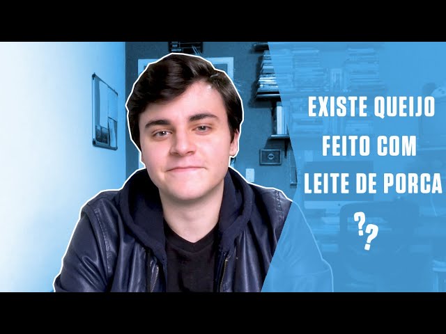 Existe queijo feito com leite de porca?