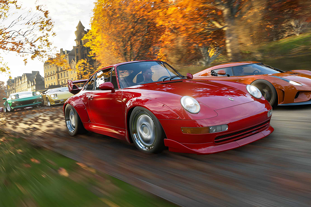 Cena do game Forza Horizon 4