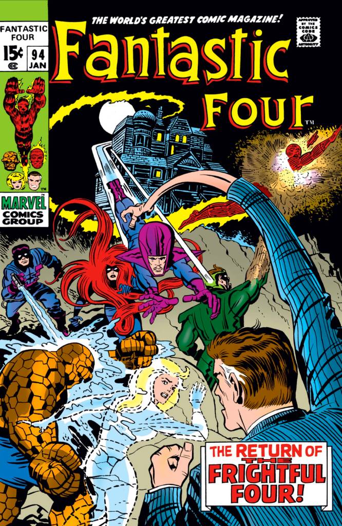 Capa do Vol. I de 'Fantastic Four'.