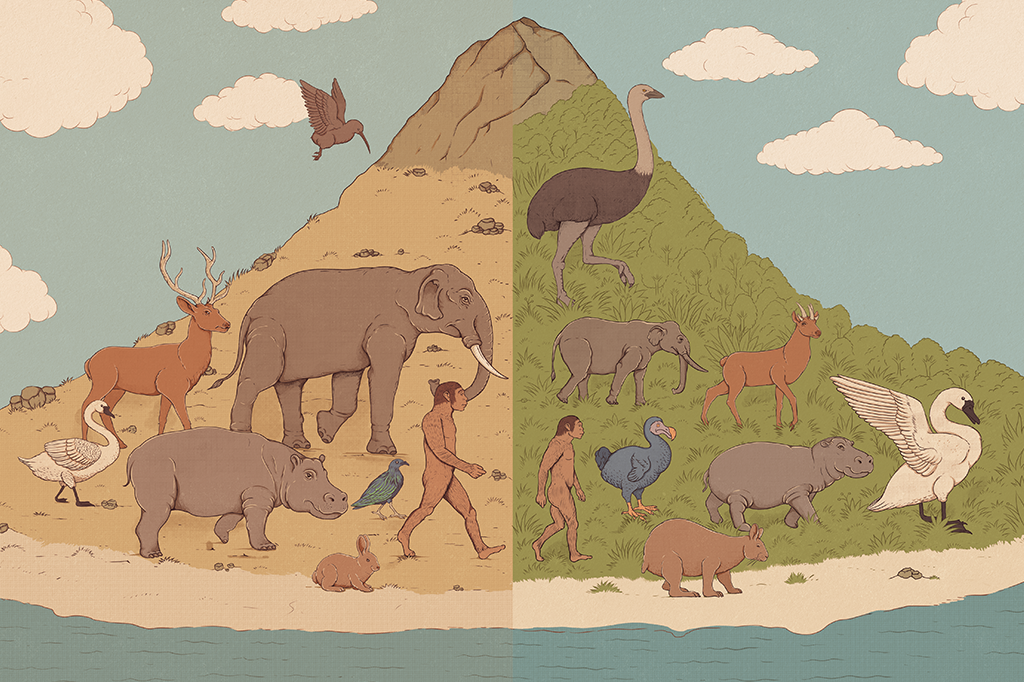 Do lêmure ao dodô: por que as ilhas têm animais tão estranhos?