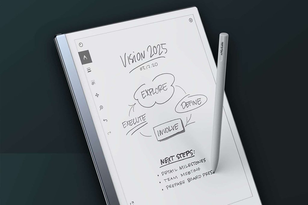 Foto do tablet reMarkable 2.
