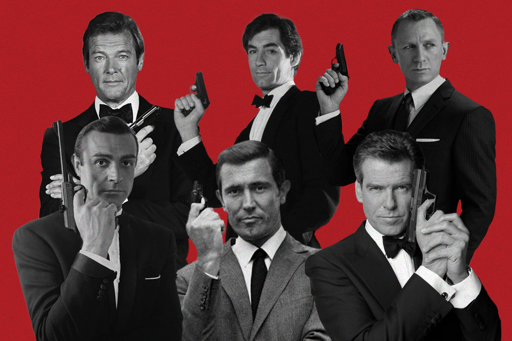 Qual James Bond matou mais? E qual tomou mais biritas?