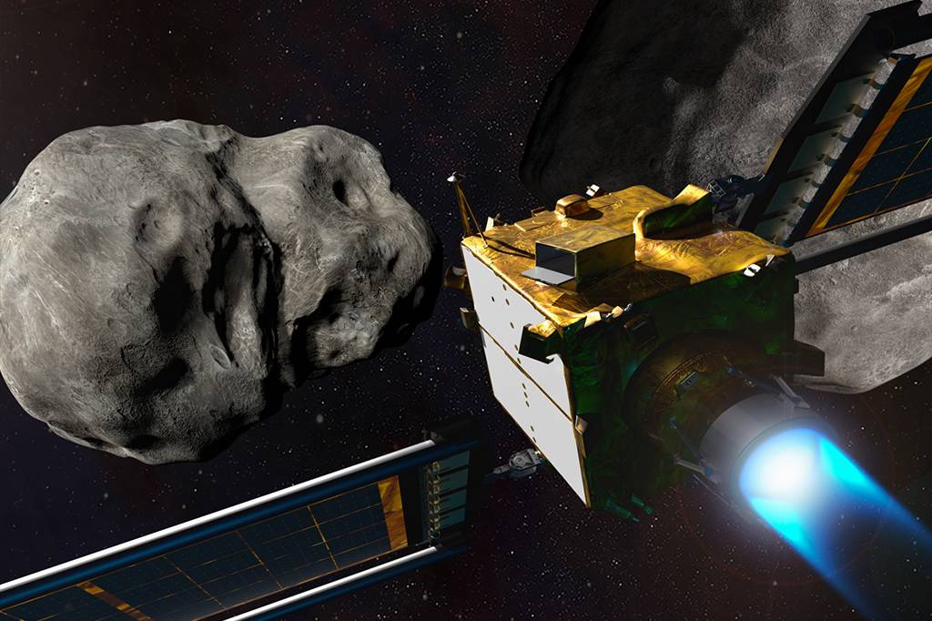 Missão de defesa planetária da NASA irá mudar rota de um asteroide