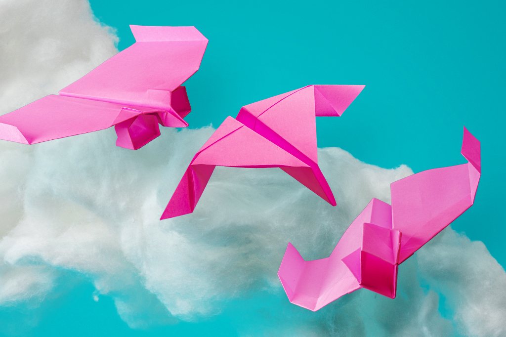 A aerodinâmica dos aviõezinhos de papel