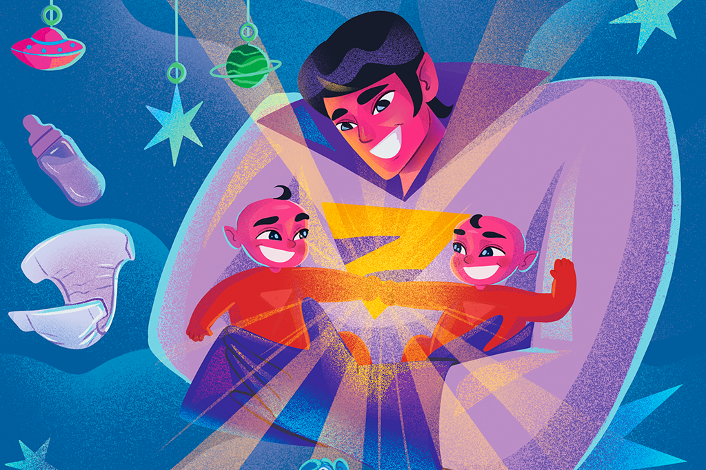 Eu sou gêmeo. Qual a chance de que meus filhos também sejam?