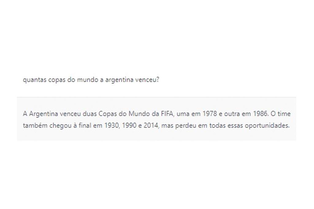 chat-gpt-1 Print de uma conversa com a IA.