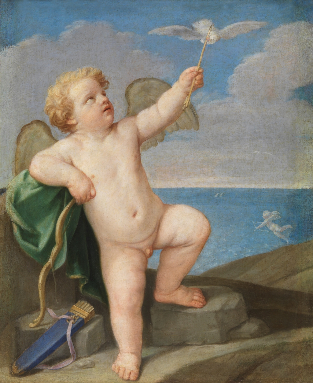Cupido_03 Pintura de um cupido feita por Guido Reni.