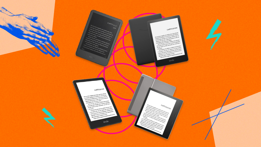 Como funciona a tela do Kindle?