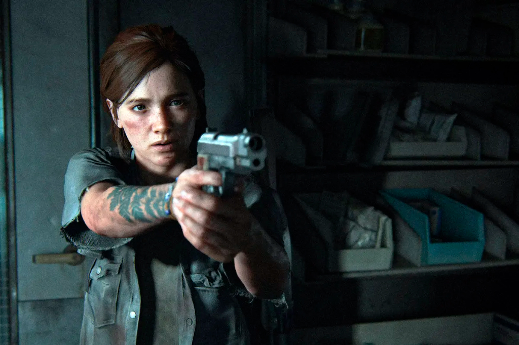 Imagem do jogo The Last of Us Part II.