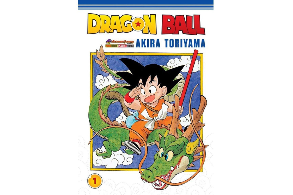 0803-dragon-ball-site3 Capa do mangá de Dragon Ball, volume 1.