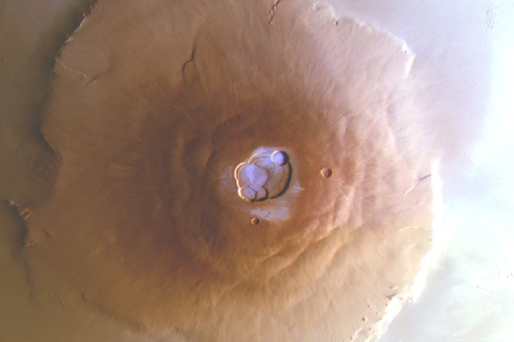 Vulcão em Marte