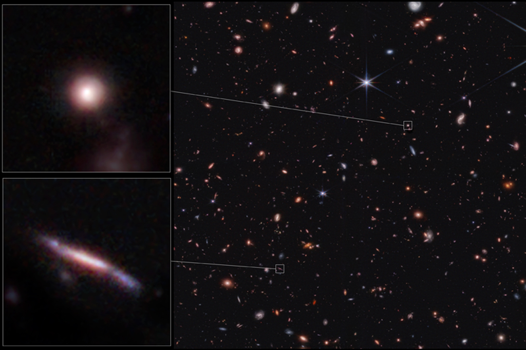 Galáxias em forma de banana podem ser assim por causa de matéria escura