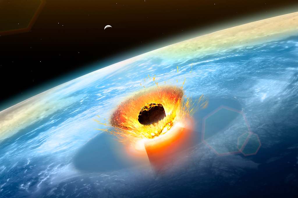 Asteroide da extinção dos dinossauros era uma bola gigante de lama e argila