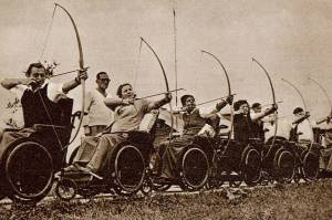 Arqueiros no Hospital Stoke Mandeville