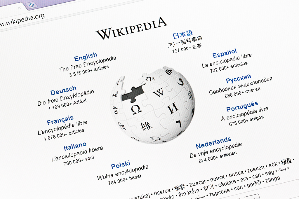Foto da página da Wikipedia.