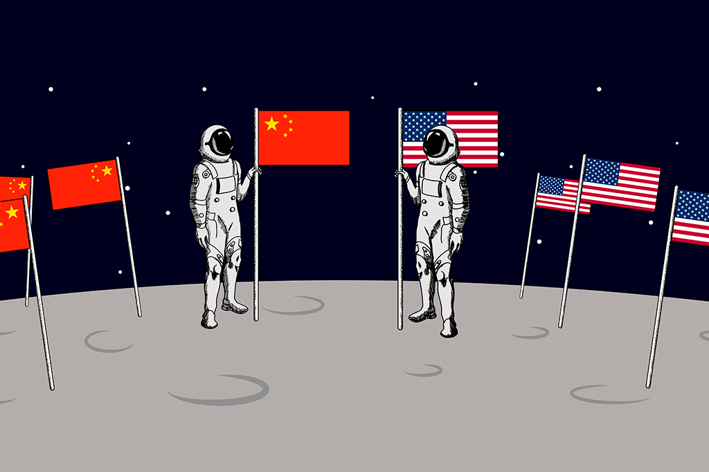 Os EUA correm o risco de perder para a China na nova corrida à Lua
