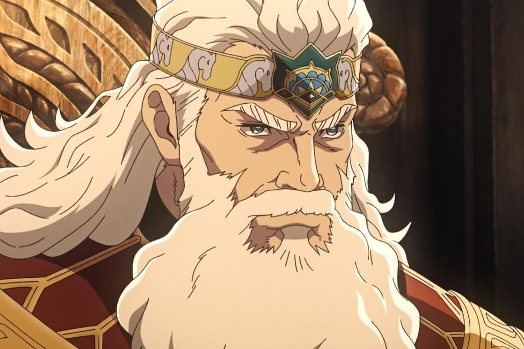 SI_469_Playlist_Abre_Rohirrim_1 Imagem do Rei Helm Hammerhand – do anime O Senhor dos Aneis: A Guerra dos Rohirrim.