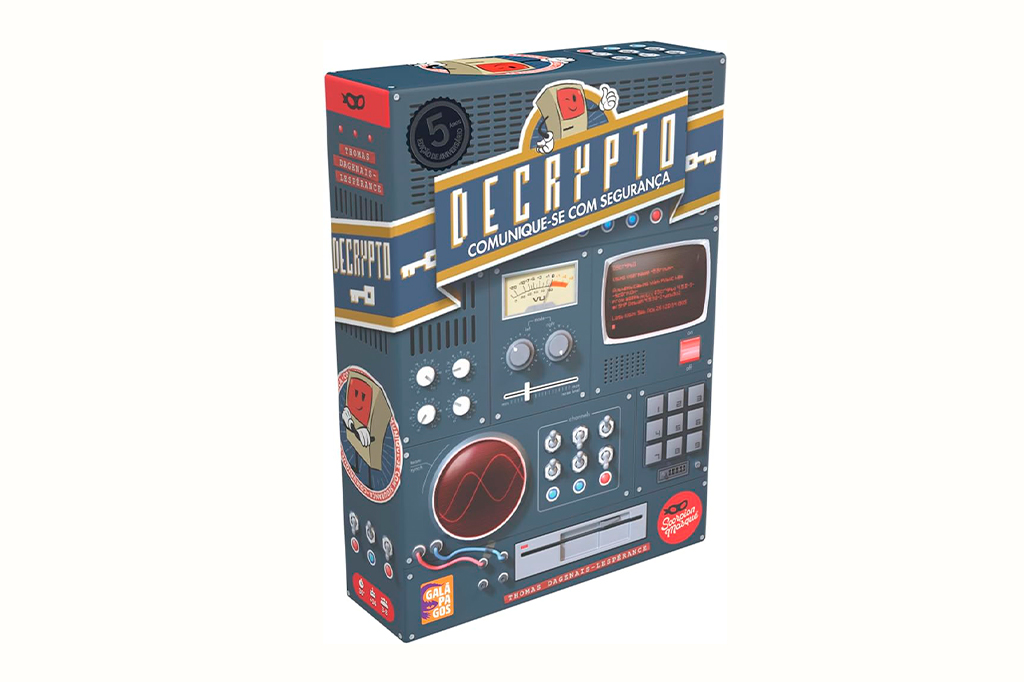Jogo de tabuleiro "Decrypto".