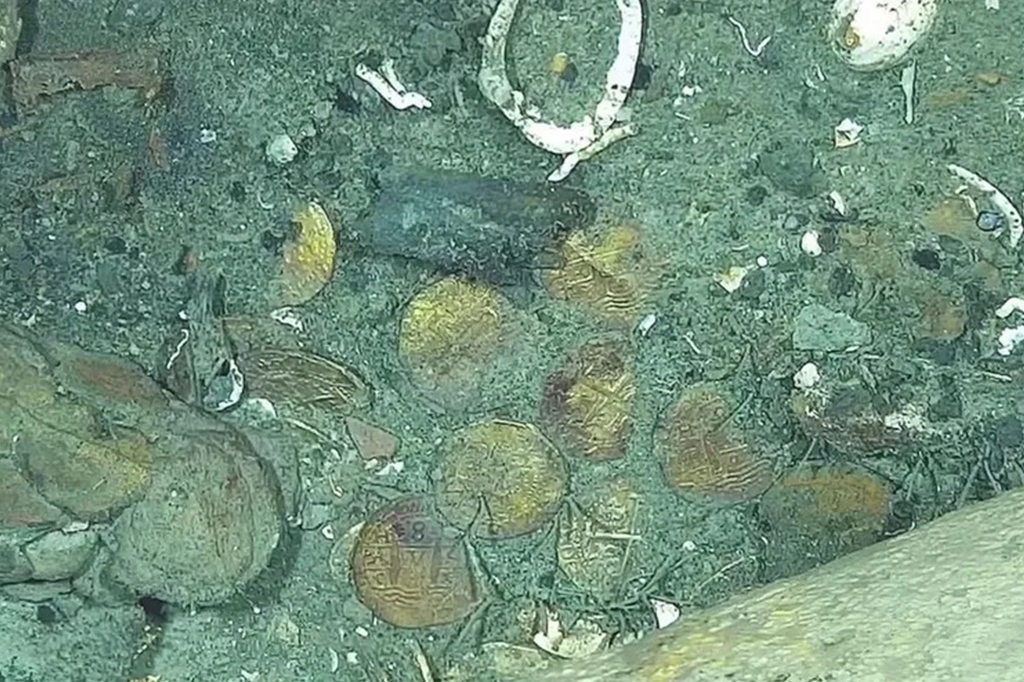 Novas imagens revelam os tesouros escondidos no naufrágio “mais valioso do mundo”