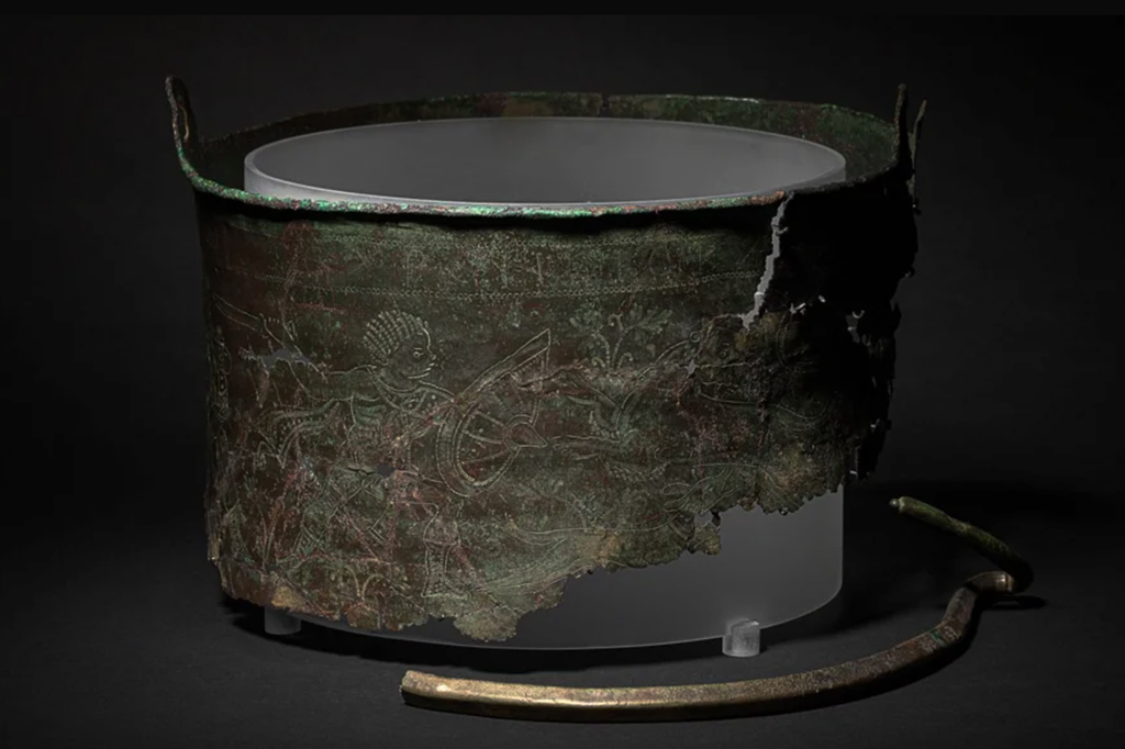 Sutton Hoo: mistério do balde bizantino é solucionado após 1.400 anos