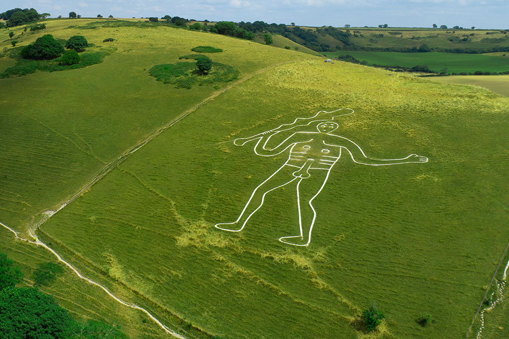 Gigante de Cerne Abbas: o monumento milenar com um pênis de 8 metros na Inglaterra
