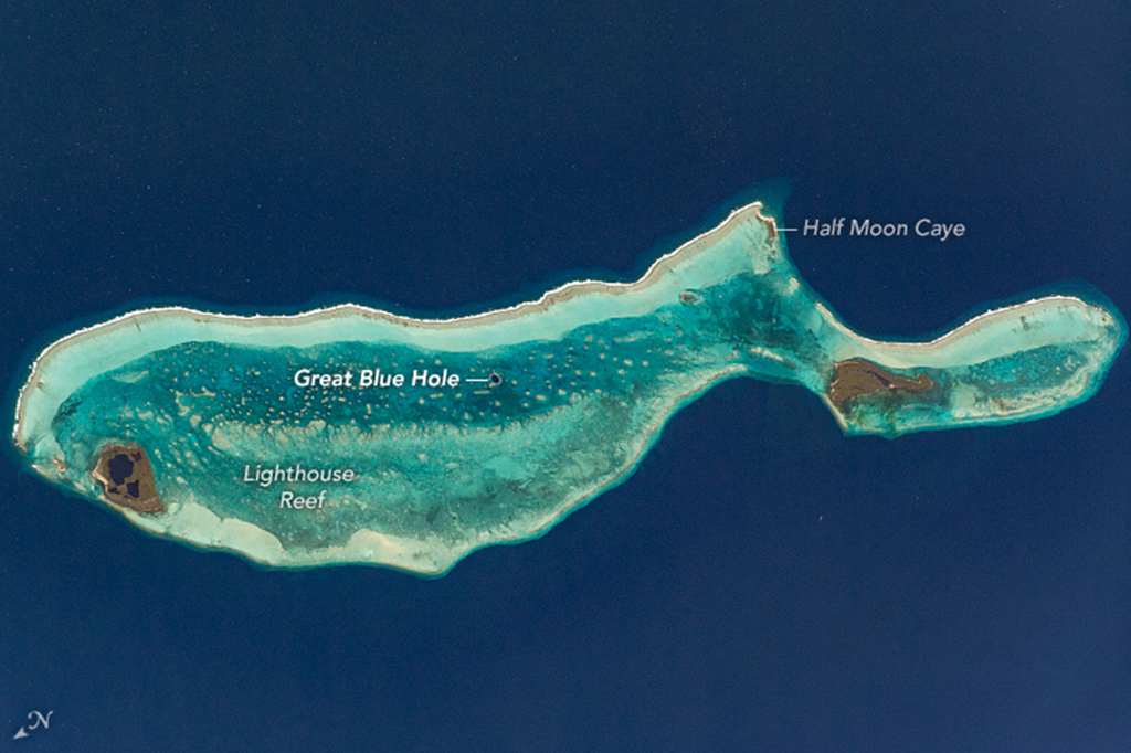 Ilha em formato de baleia no Caribe esconde um dos buracos mais profundos do planeta