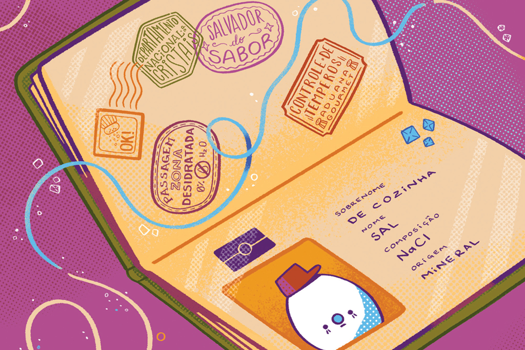 Se o sal refinado não é sal marinho, de onde ele vem?