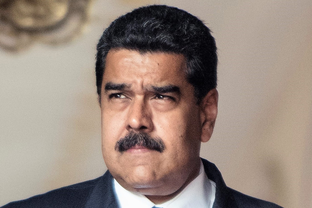 Imagem do presidente da Venezuela Nicol&aacute;s Maduro.