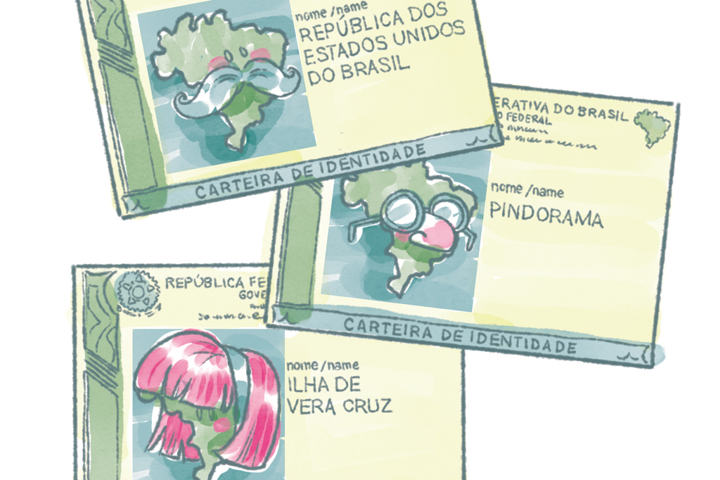 Quantos nomes o Brasil já teve?