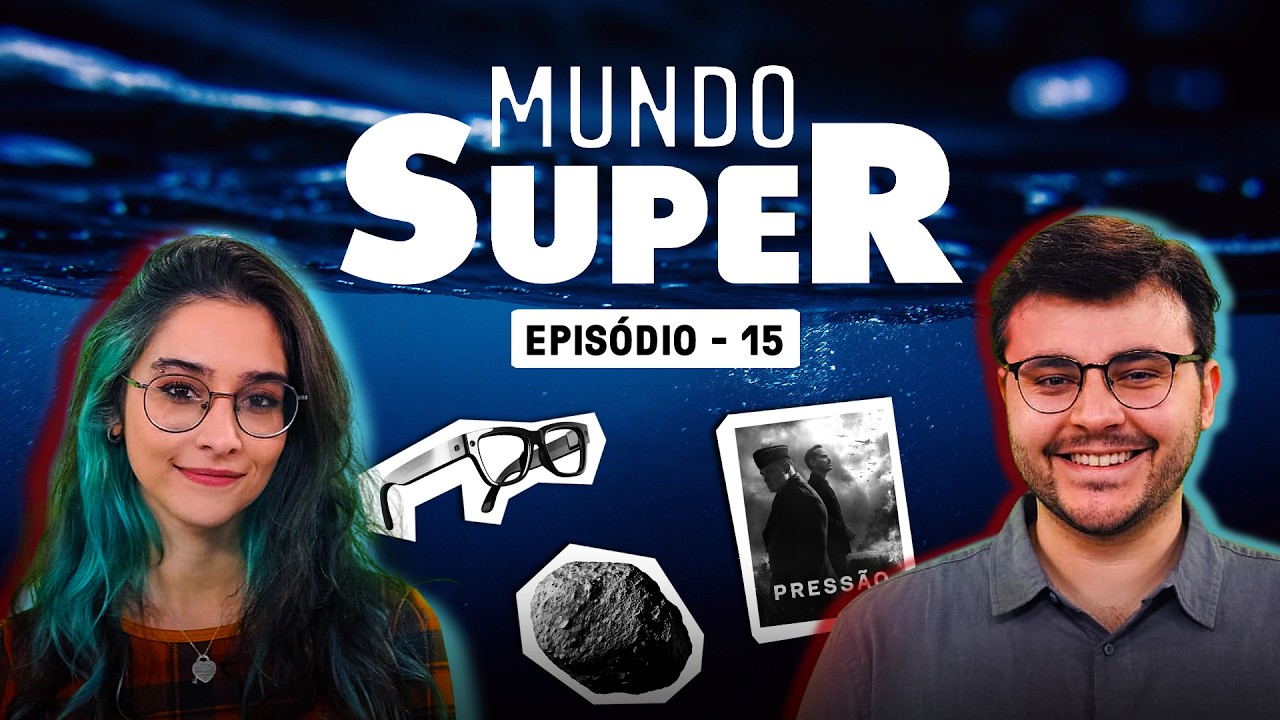 Cratera em SP, óculos inteligentes e um papo com Brendan Fraser